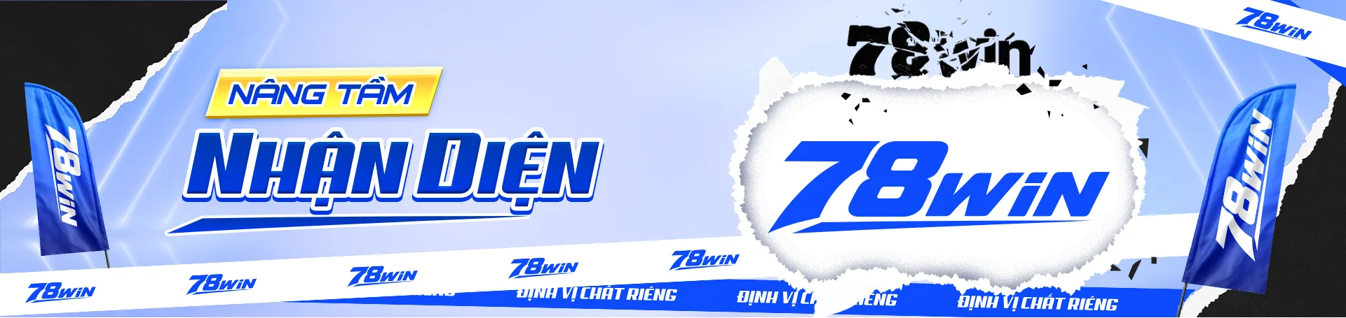 logo nhận diện thương hiệu 78win